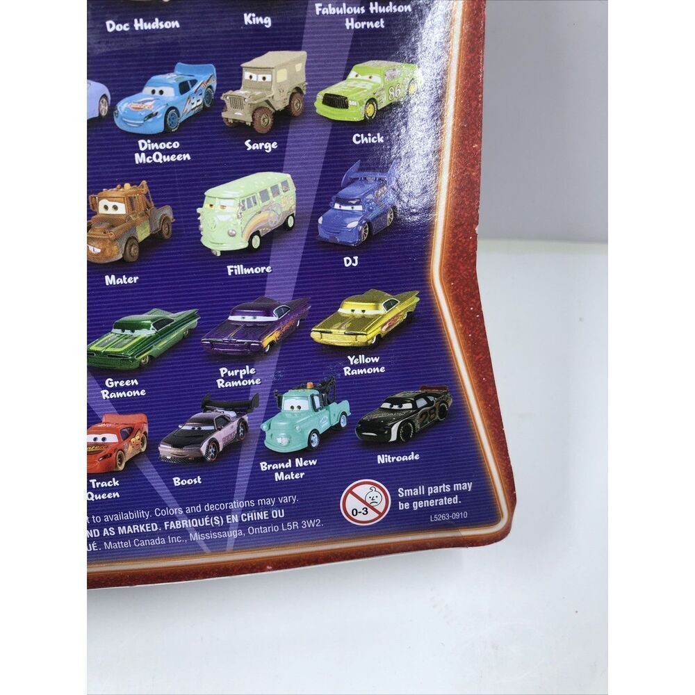 Disney Pixar Cars Supercharged Nitroade Die-Cast L5263 Piston Cup Race Car - Picture 11 of 11